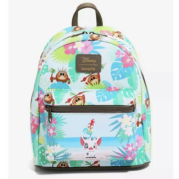 Loungefly moana rare mini backpack new with tags - Picture 3 of 6